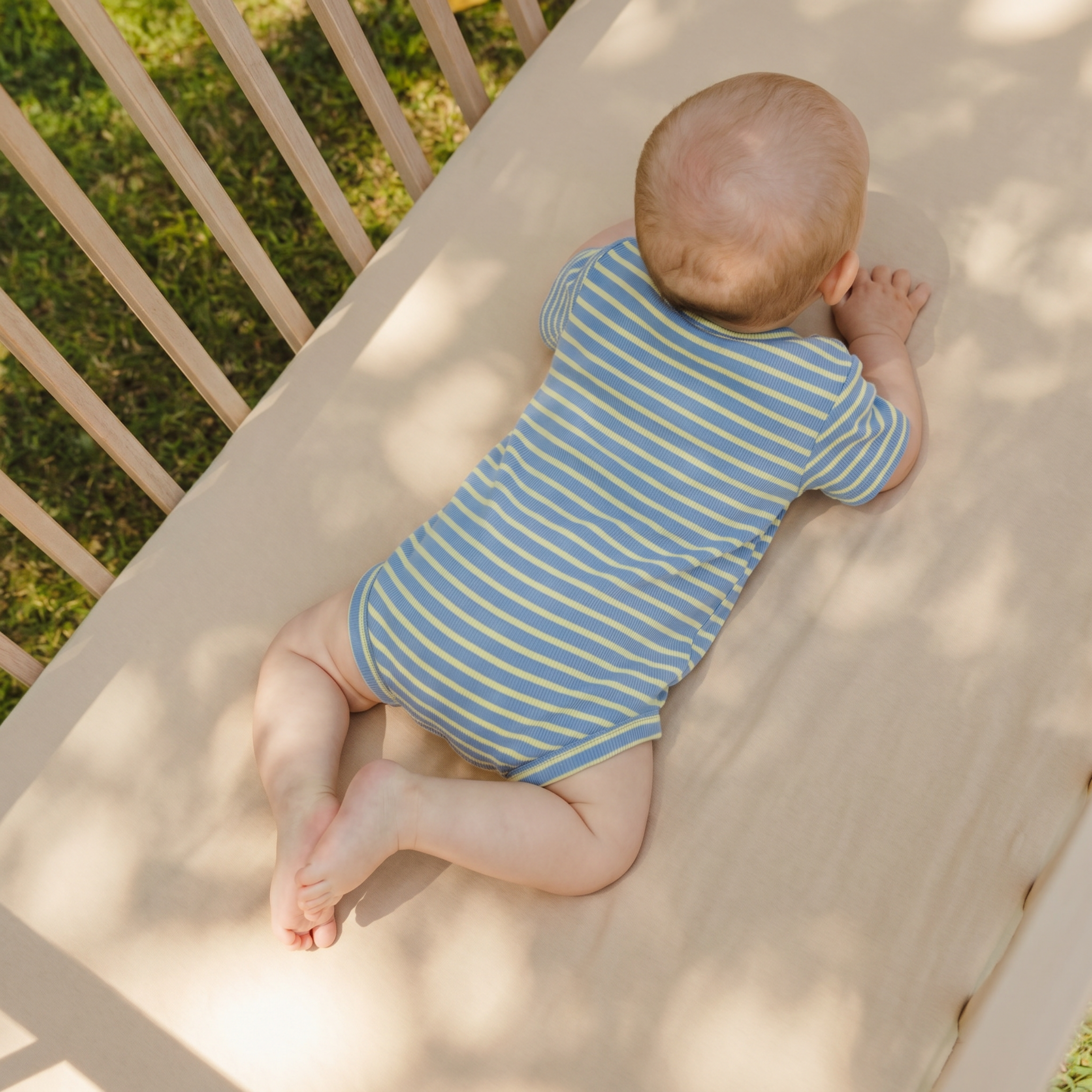 Ziggy Bubble Romper: Surf