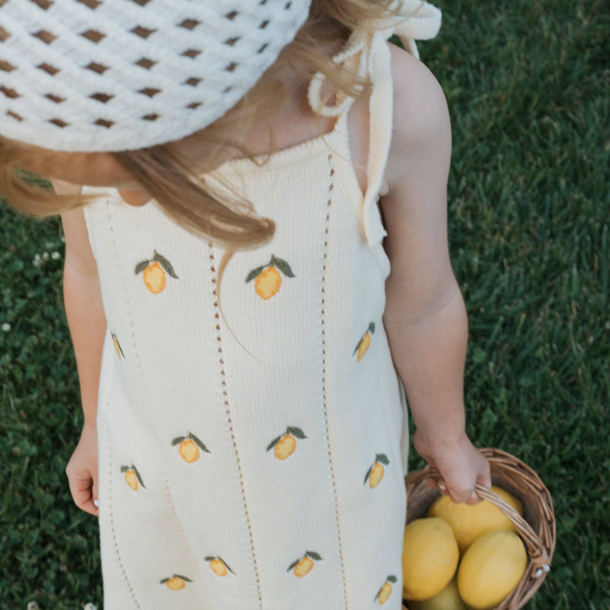 Lemon Knit Dress