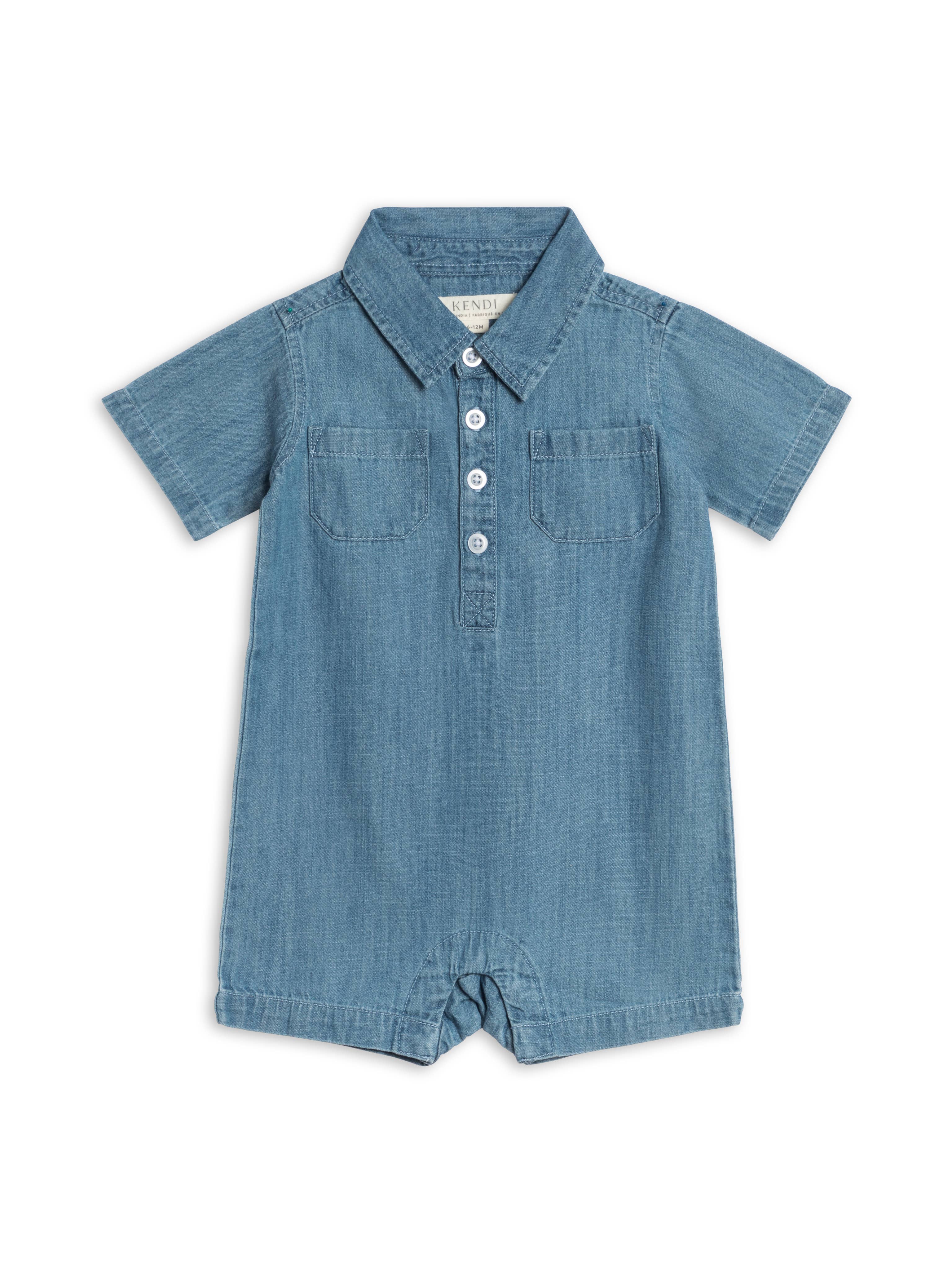 Julian Chambray Romper