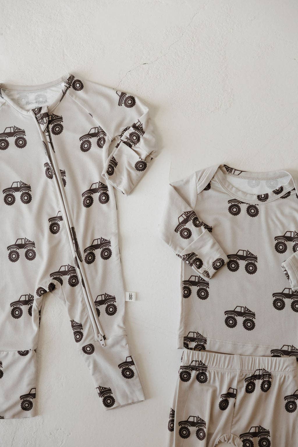 Monster Truck Bamboo PJs