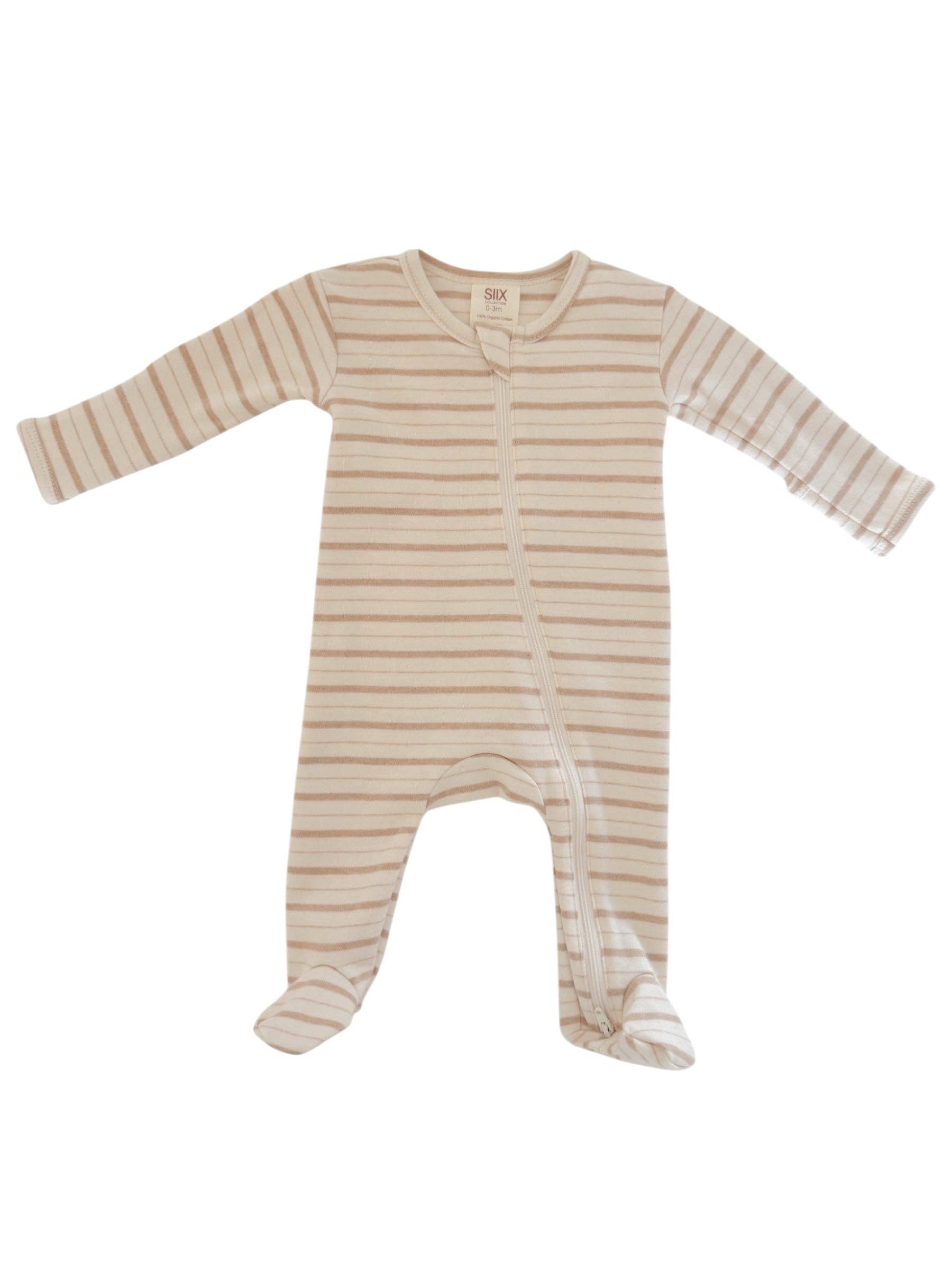 Graham Mixed Stripe / PJ Footie