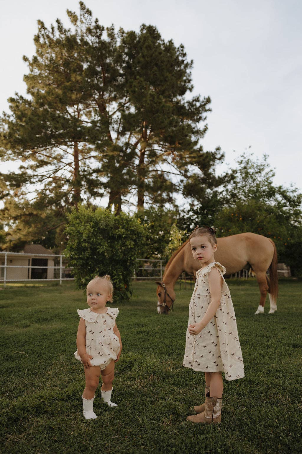 Wild Horses Muslin Dress
