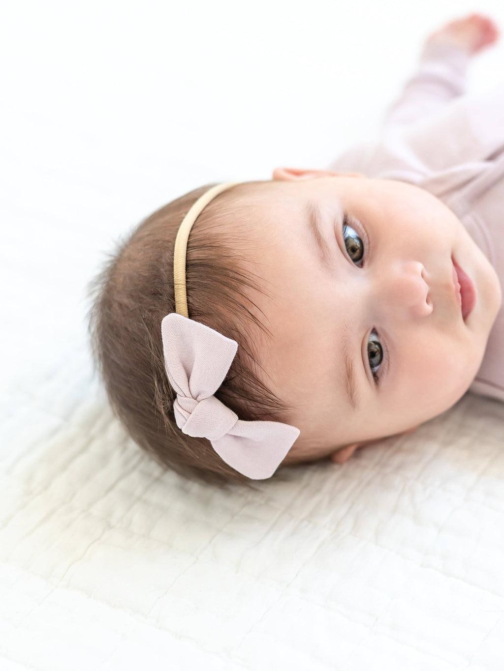 Cotton Dainty Bow: Harbor