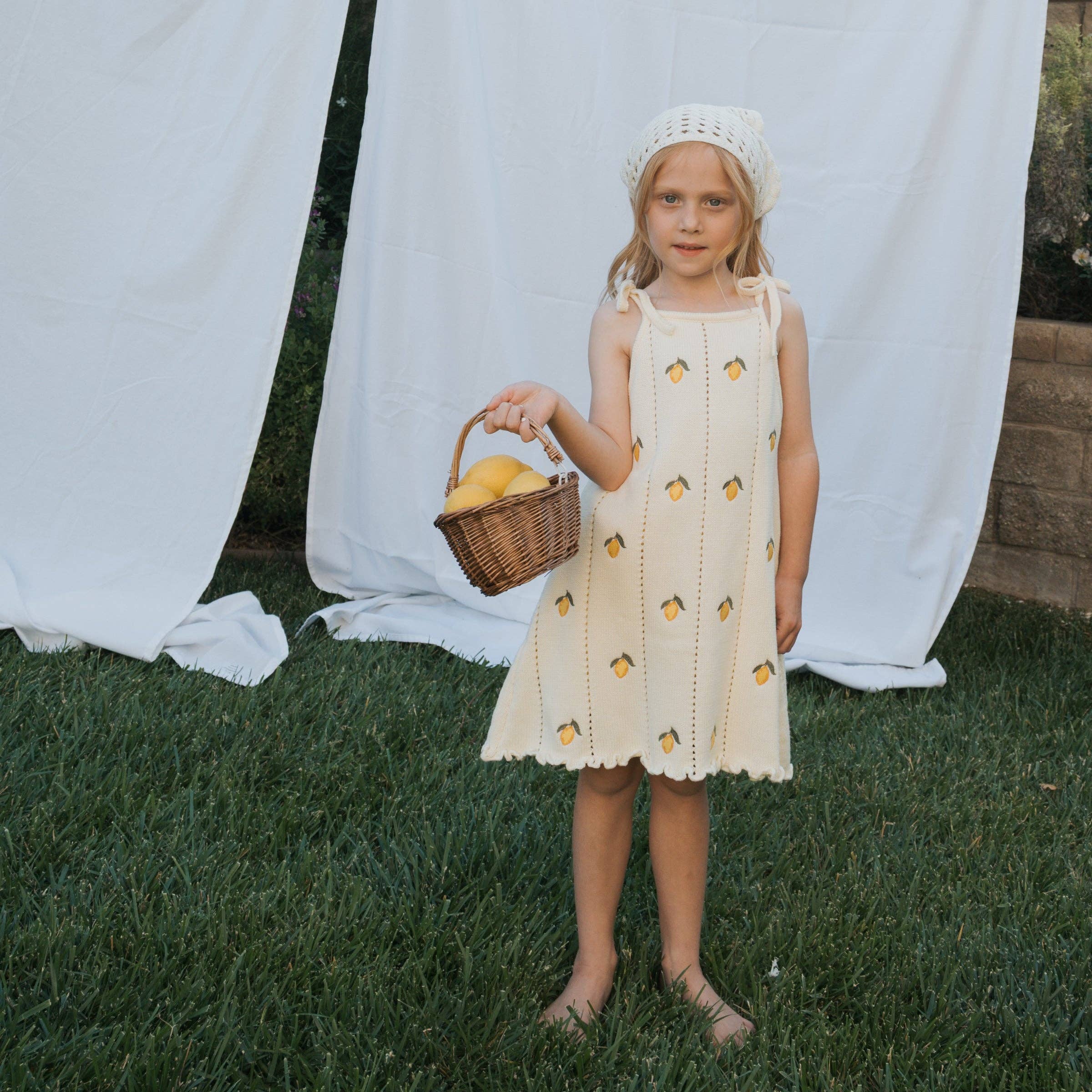 Lemon Knit Dress