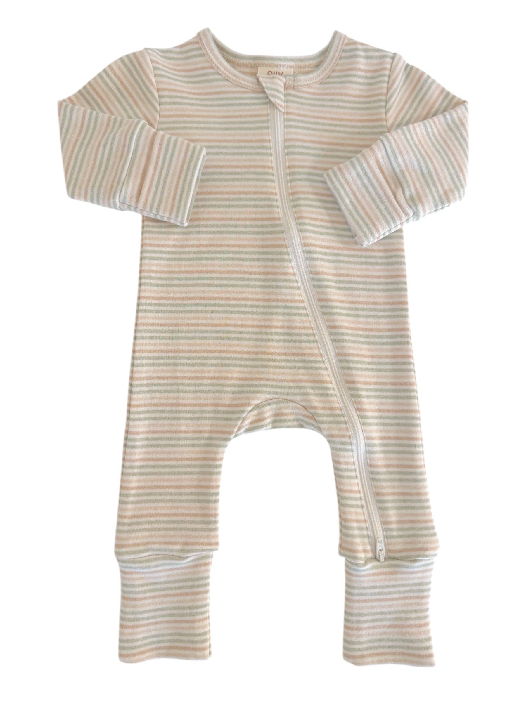 Sammy Stripe / PJ Romper