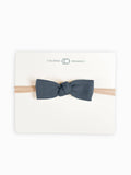 Cotton Dainty Bow: Harbor