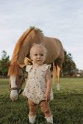 Wild Horses Muslin Romper