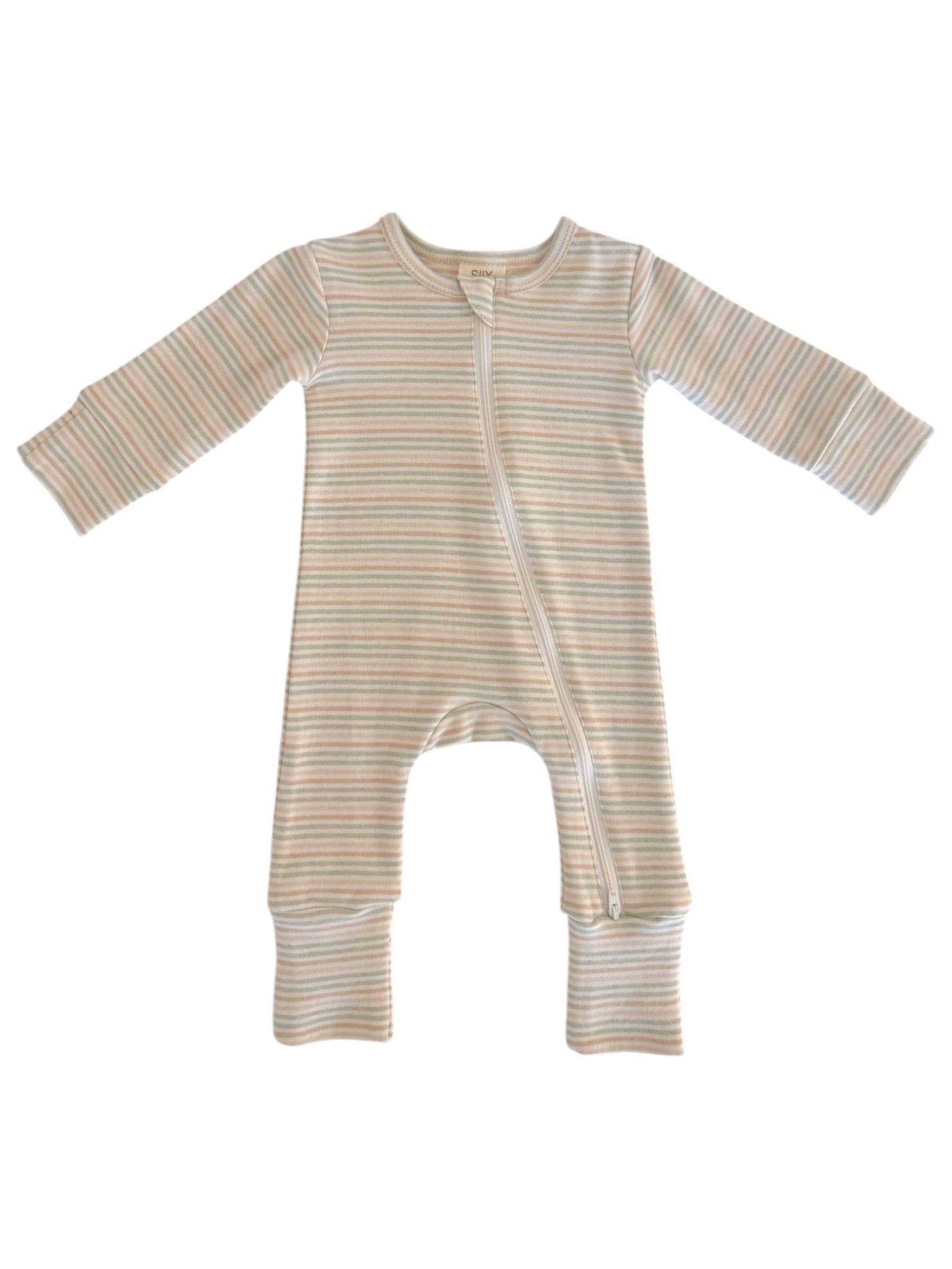 Sammy Stripe / PJ Romper