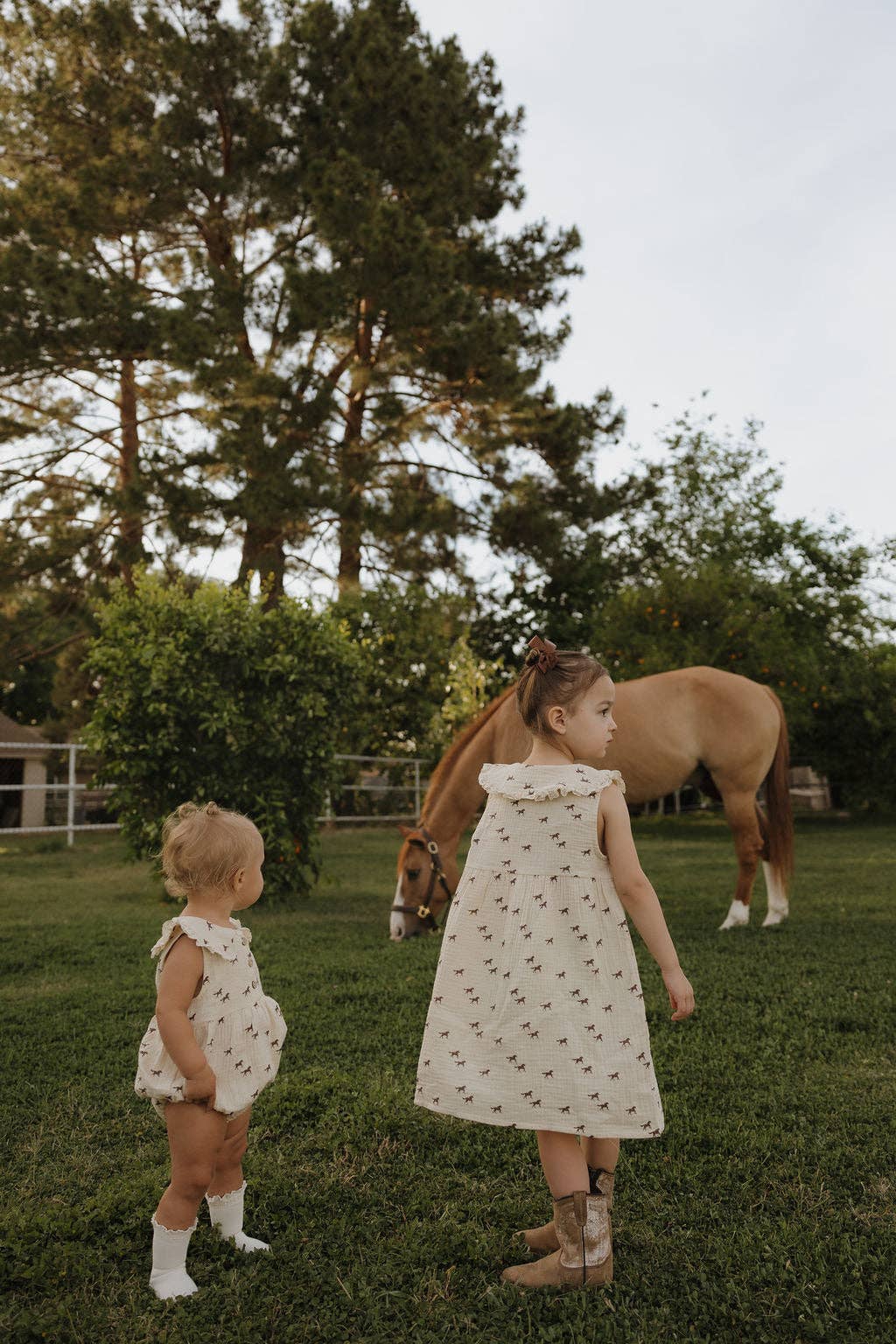 Wild Horses Muslin Dress